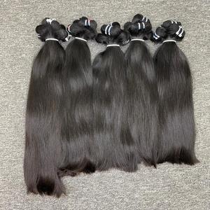 ผมดิบตรงจากเวียดนามผมดิบมัดผมตรง100% ผมบริสุทธิ์อายุยืน - Product Image 1