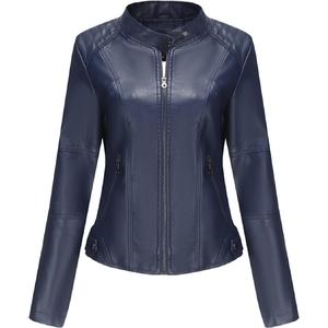 Services OEM Conception personnalisée de haute qualité Veste en cuir à dessus court pour femmes Nouveau design Veste en cuir pour femmes - Product Image 1