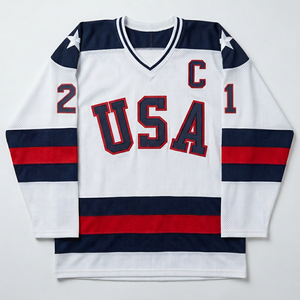 Maglia da Hockey su Ghiaccio in Rete di Poliestere per Uomo, Personalizzabile - Product Image 2
