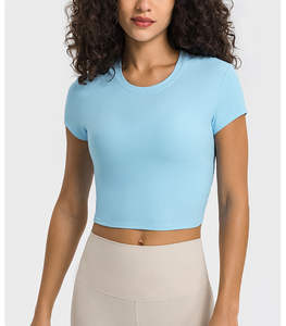 OEM 2026 Nouveau T-shirt tendance pour femme, crop top personnalisé, design personnalisé, crop top de haute qualité par Zavi Sports - Product Image 4