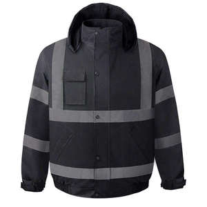 Chaquetas DE TRABAJO cómodas de último diseño Servicio OEM Venta caliente Chaqueta de trabajo de alta visibilidad de seguridad reflectante - Product Image 1