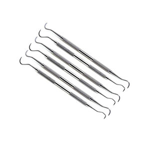 Material Stainless Steel Dental <b>Sickle</b> Scaler Set of 6Pcs instruments Double Ended Scalers - Product Image 5