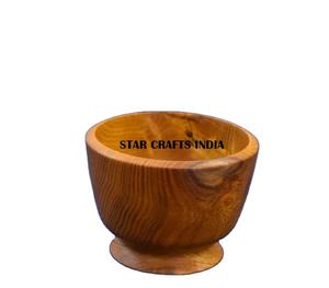 Venta al por mayor, precio de venta directo de fábrica, suministro al por mayor, diseño único, tazón de madera hecho a mano, compradores al por mayor - Product Image 1