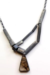 ARTIST-Collar de cuerno de buey de búfalo para mujer y niña, joyería de hueso pulido, diseño natural, regalos de boda - Product Image 3