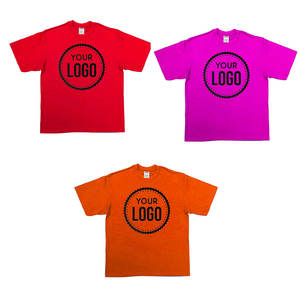 Urban Style <b>Pro</b> <b>Club</b> <b>T</b>-<b>Shirt</b> Oversized rew Neck Heavyweight Cotton/Poly Tee with Custom Logo Print Option <b>t</b> <b>shirt</b> for men - Product Image 5