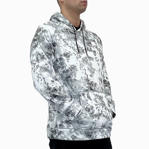 Top vente personnalisé cravate teinture à capuche pour hommes pull décontracté sweat Streetwear Design de mode coton matériel pour la saison d'automne - Product Image 1