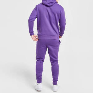 Custom Tech Fleece Tracksuit Men Slim Fit Zip Up Hoodie and <b>Joggers</b> Set High Quality Panel Tracksuits - Product Image 4