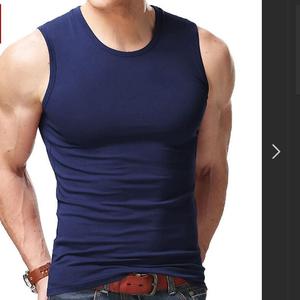 Camisetas sin Mangas Casuales para Hombre, 100% Poliéster, Cuello Redondo, Chaleco Deportivo Transpirable de Secado Rápido - Product Image 2