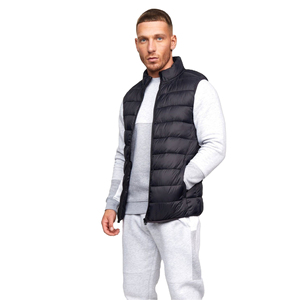 Chaleco Acolchado Reversible de Lona para Hombre, Diseño Personalizado, Sin Mangas, Informal, Transpirable, de Alta Calidad, Nuevo, de Algodón, para Invierno - Product Image 4