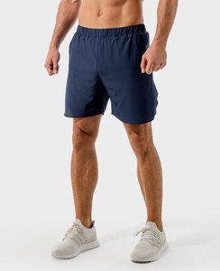 Pantalones cortos de malla para hombre con logotipo impreso por sublimación personalizada de alta calidad, cintura baja, deporte, correr, gimnasio, entrenamientos, malla de poliéster informal - Product Image 5