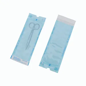 easy to peel sterilization heat sealing pouches triple band seal