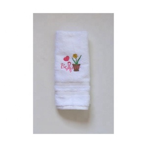 Fabricantes al por mayor indios 6PCs Algodón Cocina Bordado Toalla de golf Absorbente Limpiar platos Suministros de limpieza Artículos para el hogar - Product Image 3