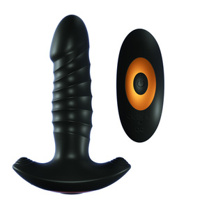 Masseur anal télescopique vibrant avec contrôle par application, stimulateur de prostate masculin, 50 par boîte - Product Image 1
