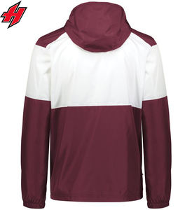 2024 personnalisé hommes léger extérieur respirant imperméable coupe-vent veste grande taille pour l'hiver - Product Image 4