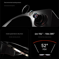 Lunettes Xreal Air 2 Ultra AR Lunettes de traduction intelligentes 6DoF 385 pouces HD Space Giant Screen Portable Private Theater NebulaOS