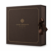 Boîte cadeau carrée rigide personnalisée, écologique, recyclable, avec couvercle et base doublés d'éponge, gaufrage, pelliculage mat, marquage à chaud, OEM