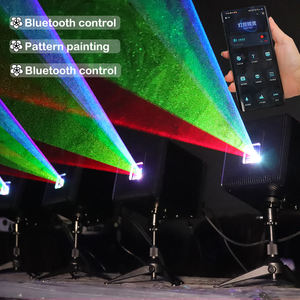 Projecteur laser Newfeel 3W 5W RGB Cube Light avec application <span class=keywords><strong>de</strong></span> contrôle, portable, pour DJ, spectacle <span class=keywords><strong>de</strong></span> mapping, avec <span class=keywords><strong>valise</strong></span> - Product Image 2