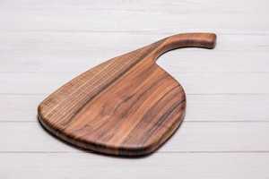 Tabla de cortar cuadrada de madera y plato de servicio-Durable y sostenible Apto para lavavajillas - Product Image 3