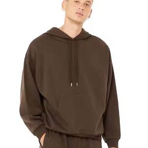 Sudaderas con capucha gruesas de lujo en blanco y 100% algodón con estampado de logotipo personalizado para hombre, venta al por mayor, sudaderas con capucha ligeras con estampado de alta calidad para niños - Product Image 2