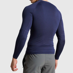 Vente en gros de rashguards BJJ pour hommes et femmes, imprimés par sublimation, en spandex, rashguards de gym, de surf et de plongée, chemises de compression - Product Image 2