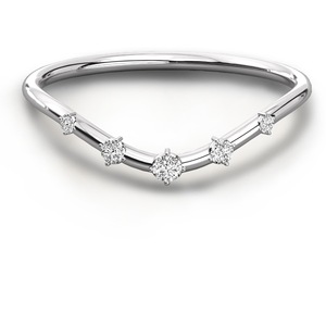 Bague de fiançailles avec diamants naturels, taille brillant rond, certifiée IGI, pour femme, bijoux d'anniversaire, prix de gros - Product Image 1