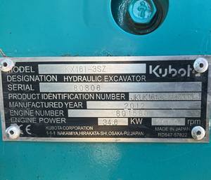 Excavadora de cadenas con motor diésel hidráulico de alta eficiencia para construcción, motor y bomba con 1 año de garantía, en venta. - Product Image 4