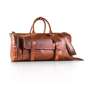 Sacs de sport de qualité supérieure, sacs de voyage en cuir véritable, taille cabine, unisexe, en vente - Product Image 1