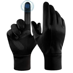 Winterhandschoenen Touchscreen Waterbestendig Fietsen Wandelen Windproof Spandex/Polyester Fietshandschoenen Voor Mannen En Vrouwen