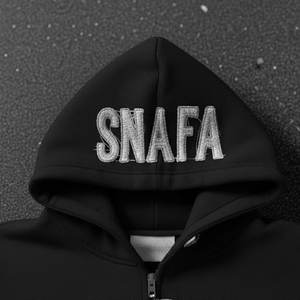 Men's <b>Top</b> Quality Trendy Heavyweight Outerwear Tracksuit Sets Custom Logo <b>Distress</b> Embroidery Tracksuits For Men - Product Image 4