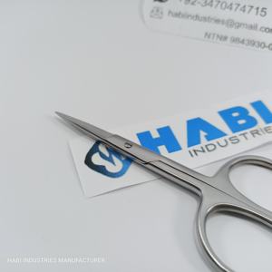 กรรไกรตัดหนังแบบใบมีดโค้งอเนกประสงค์อุปกรณ์ตัดหนังกำพร้าจากสเตนเลสผู้ผลิต - Product Image 4