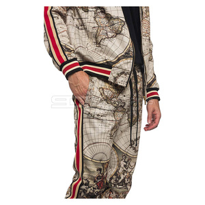 2025ใหม่ชุดสเวตเชิ้ตมีฮู้ดพิมพ์ลายและกางเกงลำลองระบายอากาศของผู้ชายชุดวอร์มสองชิ้นสำหรับเสื้อผ้าฤดูหนาว - Product Image 5