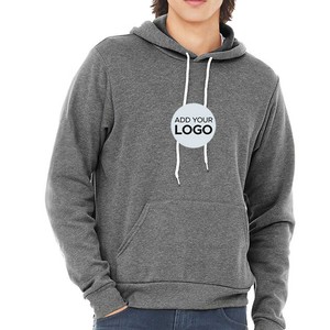 เสื้อฮู้ดดี้สีเทาชาร์โคล ยี่ห้อ Independent Trading ผ้าคอตตอน/โพลีเอสเตอร์ 80/20 เสื้อฮู้ดดี้ผ้าฟลีซหนานุ่ม พร้อมเชือกผูก - Product Image 1