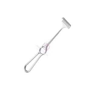Compre Retractor VOLKMANN de Acero Inoxidable de 220 mm |   Pinza de 8 Puntas Semiafiladas de 8.50 mm de Profundidad y 40 mm de Ancho para Uso en Cirugía Plástica - Product Image 5
