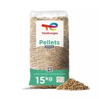 Qualité EN Plus A1 / DIN Plus Europe granulés de bois de pin 15kg sacs de biomasse de carburant.