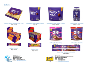Barra de Chocolate Cadbury Dairy Milk Chipsmore, Cadbury X Chipsmore Crossover, 37g X 24 X 12 - Product Image 5