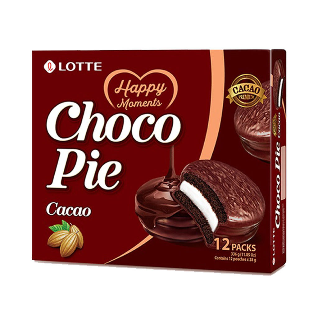 Wholesale Lotte Choco Pie Cacoa 336g/ The Best Chocolate Pie