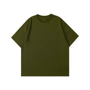 Camiseta Corta de Corte Cuadrado, Estilo Desgastado, de Gran Peso, Fabricada a Medida, Camiseta Holgada con Hombros Caídos - Product Image 6