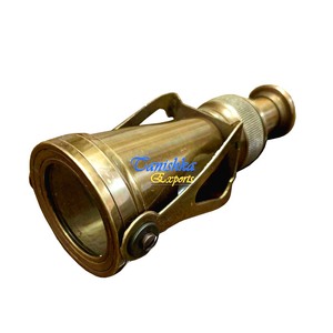 Monocular de Latón Hecho a Mano, Mini Telescopio de Estilo Antiguo para Observación al Aire Libre, Monocular de Bolsillo para Regalos y Coleccionistas - Product Image 1