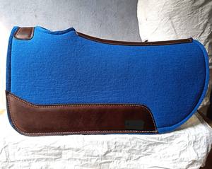 2024-Venta caliente Fabricante directo Ropa occidental Carreras de caballos Almohadilla de sillín de fieltro de lana Forro polar transpirable de cuero de calidad fina - Product Image 5