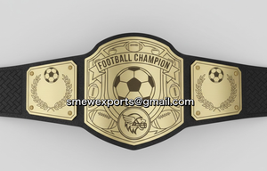 เข็มขัดแชมป์มวยแบบกำหนดเอง วัสดุสำหรับการต่อสู้ ดีไซน์เอวต่ำ เป็นมิตรกับสิ่งแวดล้อม สำหรับทุกเพศ - Product Image 3