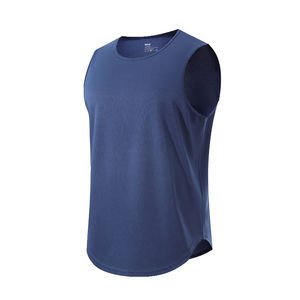 Ropa deportiva para hombre 2025, Camisa sin mangas transpirable de secado rápido, entrenamiento para correr, chaleco deportivo de poliéster, camisetas sin mangas - Product Image 2