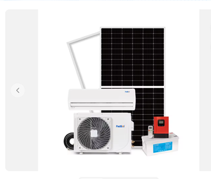 Aire Acondicionado 100% Solar, Sin Conexión a la Red, 21000-30000 BTU, Solo Frío, Ecológico, Controlado por Aplicación, para Uso Doméstico - Product Image 1