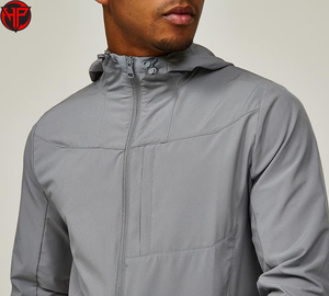 Chaqueta Cortavientos de Diseño Personalizado, Ligera, Impermeable, para Correr al Aire Libre, Senderismo, para Hombre, Chaqueta para Trotar - Product Image 4