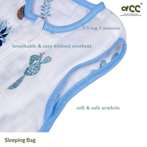 Gigoteuse pour bébé confortable en tissu de coton toute saison, idéale pour un sommeil sûr et confortable du bébé - Product Image 3