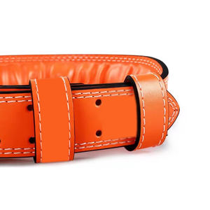 Ceinture de soutien de taille en cuir de vachette ceinture de puissance de gymnastique Logo personnalisé ceintures d'haltérophilie de musculation à vendre - Product Image 2