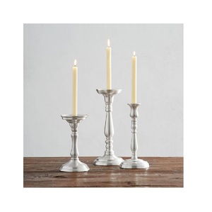 Portavelas con astas de aluminio y 6 brazos, diseño moderno, iluminación decorativa navideña - Product Image 4