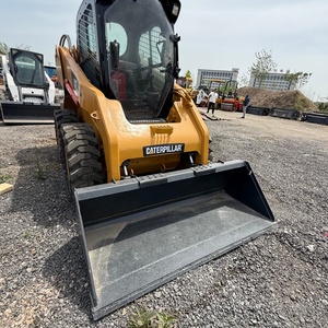 Second Hand High Quality <b>CAT</b> 246C Mini Skid Steer Loader 3.4 Ton Construction Machinery Used <b>Cat</b> 246C Skid Steer Loader for Sale - Product Image 2