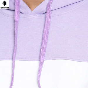 เสื้อฮู้ดแบบสวมหัวของผู้ชายผ้าเทอร์รี่ผ้าฝ้าย100% น้ำหนักเบาลายนูนแบบลำลองสีทึบออกแบบได้ตามต้องการ - Product Image 5