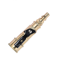 Adaptateur de connexion ou de déconnexion rapide pour tuyau de gaz ou d'air pour RV Propane