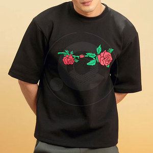 Camiseta Bordada de Primera Calidad, Algodón Suave, Ropa Casual, Estilo Diario, Moda, Camiseta Bordada para Hombre Más Vendida - Product Image 5